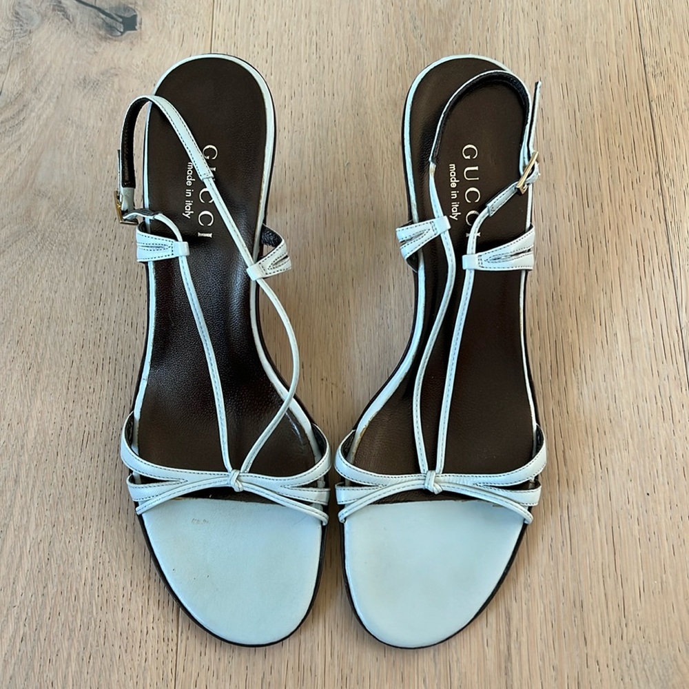 Gucci Slingback Sandal Heels